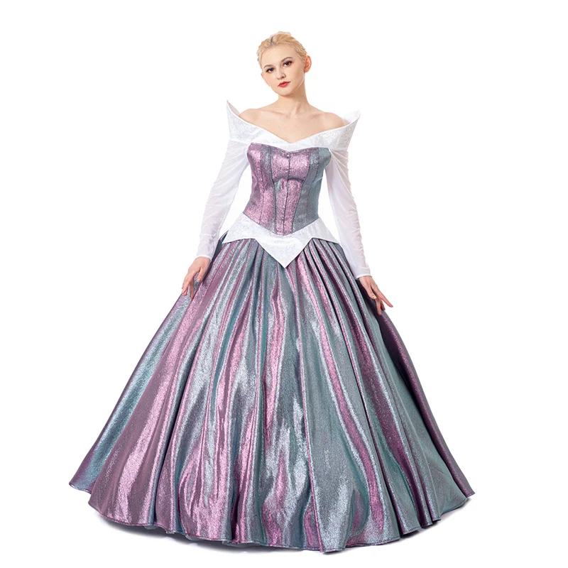 Aurora Cosplay Costume Dress Aurora Dress Up Pruple Color Changing Ball Gown Princess Cosplay Dress Custom Made for Adult Women
Aurora Cosplay Costume Dress Aurora Dress Up Pruple Color Changing Ball Gown Princess Cosplay Dress Custom Made for Adult Women