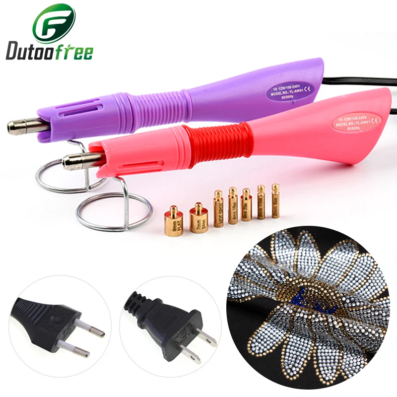 10W Hot Fix Rhinestones Iron-on Strass Hotfix Applicator DIY Clothing Shoes Hats Accessories Heat-fix Tool Gun 100V-240V
10W Hot Fix Rhinestones Iron-on Strass Hotfix Applicator DIY Clothing Shoes Hats Accessories Heat-fix Tool Gun 100V-240V