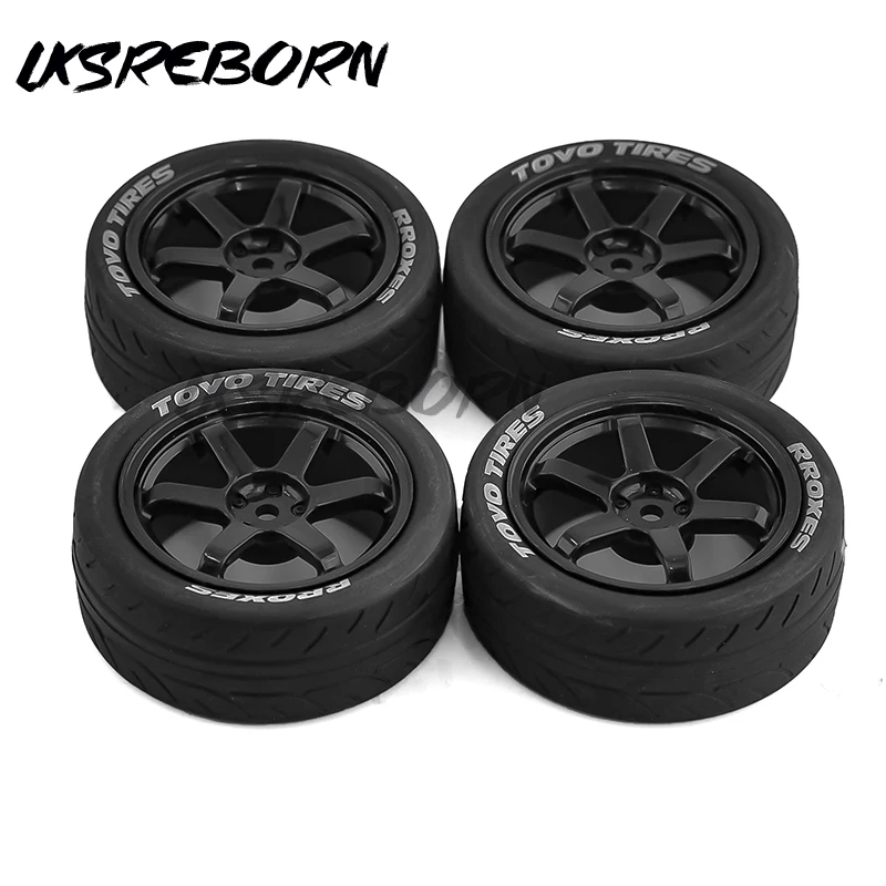 4pcs 68mm Rubber Tire Wheel Tyre 12mm Hex for Tamiya TT01 TT01E TT02 TT02B TA06 XV01 XV02 PTG-2 1/10 RC Racing Car Upgrade Parts
4pcs 68mm Rubber Tire Wheel Tyre 12mm Hex for Tamiya TT01 TT01E TT02 TT02B TA06 XV01 XV02 PTG-2 1/10 RC Racing Car Upgrade Parts