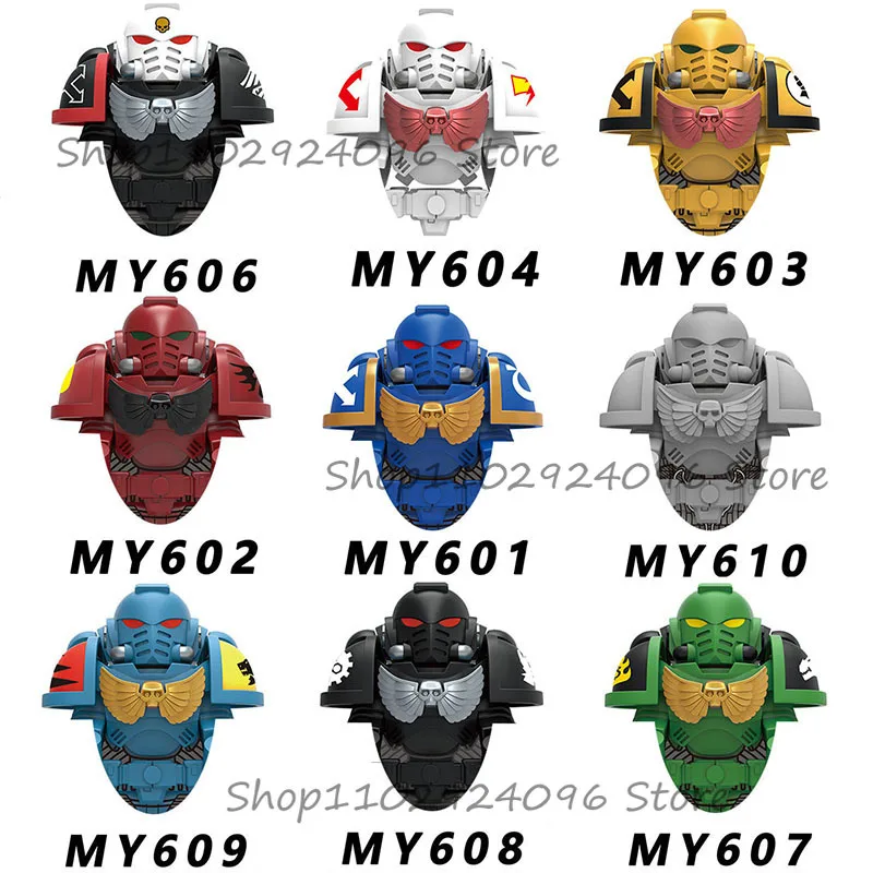 MY606-610 Space Marines Mini Building Blocks Anime Figure Dark Crow Guard Fire Lizard Robot Assembly Toys Blocks The Boys Gift
MY606-610 Space Marines Mini Building Blocks Anime Figure Dark Crow Guard Fire Lizard Robot Assembly Toys Blocks The Boys Gift