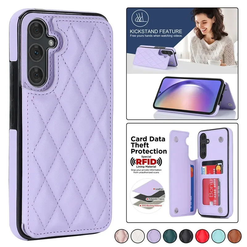 Leather Flip Holder Phone Case for Samsung Galaxy A54 A14 A73 A53 A13 A72 A52 A52S A22 A12 A71 A51 Note 20 10 Wallet Cards Cover
Leather Flip Holder Phone Case for Samsung Galaxy A54 A14 A73 A53 A13 A72 A52 A52S A22 A12 A71 A51 Note 20 10 Wallet Cards Cover