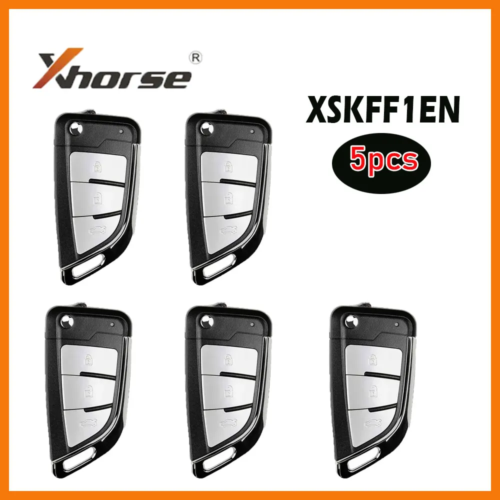 5pcs Xhorse XSKFF1EN VVDI Smart Key 3 Buttons Universal Remote Control Car Key with Proximity Function for VVDI2 VVDI Key Tool
5pcs Xhorse XSKFF1EN VVDI Smart Key 3 Buttons Universal Remote Control Car Key with Proximity Function for VVDI2 VVDI Key Tool