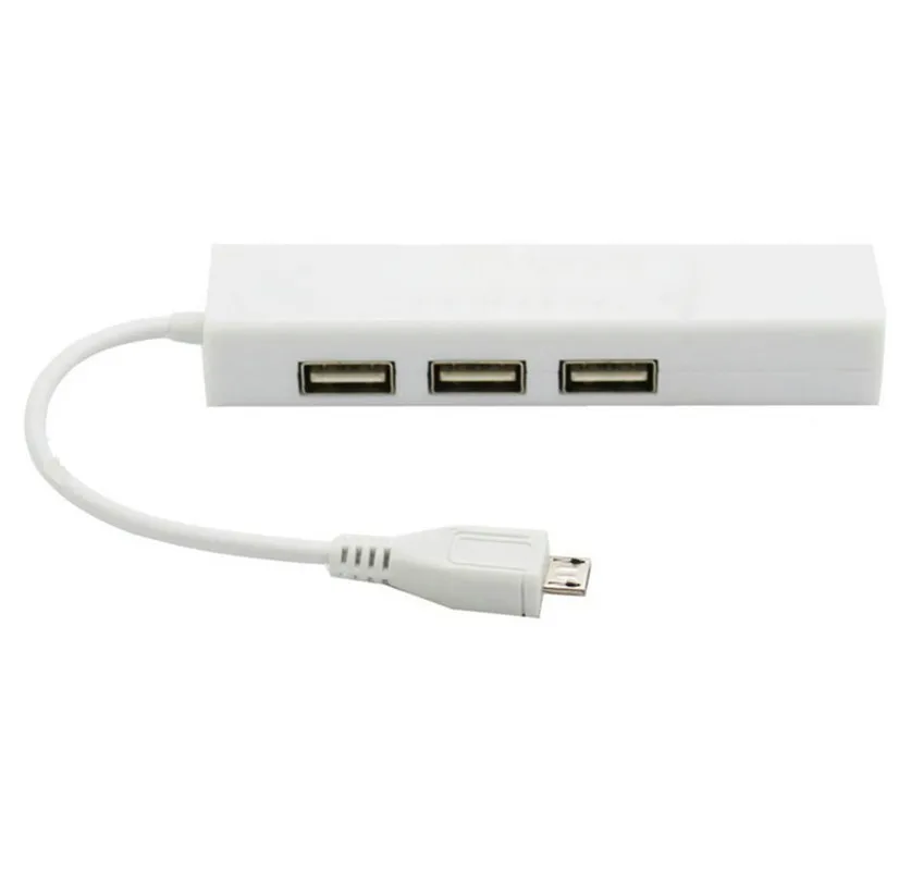 Адаптер Micro USB для сетевой локальной сети Ethernet RJ45, 3 порта USB 2,0, адаптер концентратора
Адаптер Micro USB для сетевой локальной сети Ethernet RJ45, 3 порта USB 2,0, адаптер концентратора