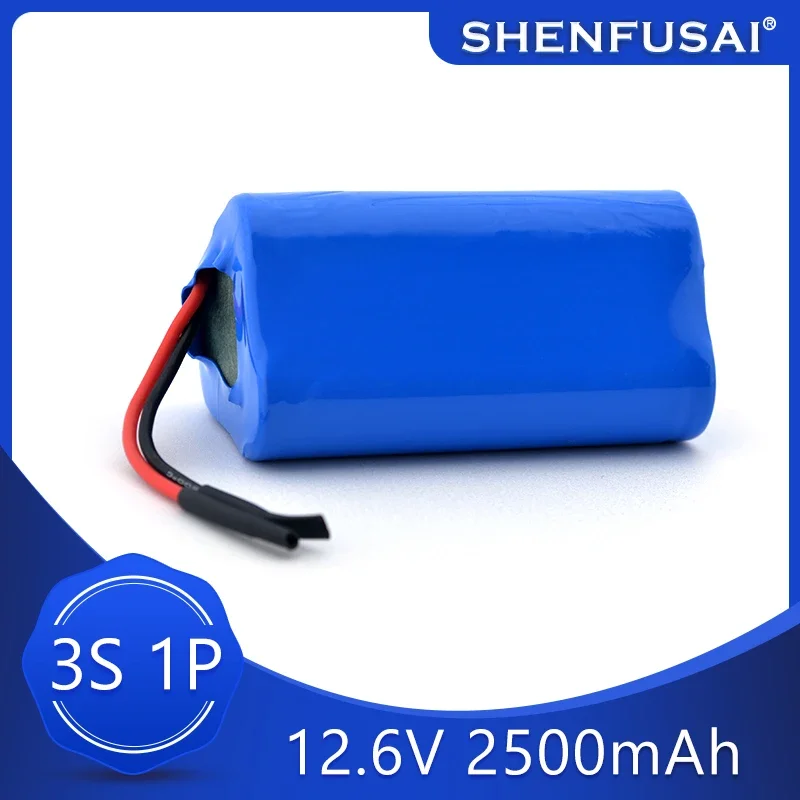 12V Battery 3S1P 12.6V/11.1V 2500mAh 18650 Lithium-ion Battery Pack with 5A BMS for Backup Power Ups CCTV Camerar
12V Battery 3S1P 12.6V/11.1V 2500mAh 18650 Lithium-ion Battery Pack with 5A BMS for Backup Power Ups CCTV Camerar