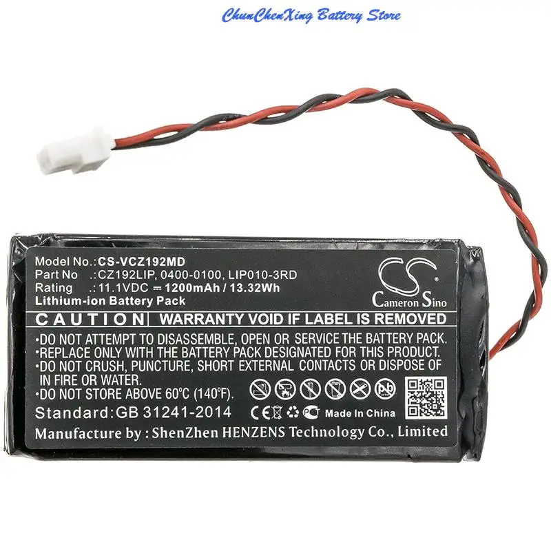 Аккумулятор CS 1200 мАч для монитора Verathon GlideScope, 0400-0100,0800-0404,CZ192LIP,KMBNK513475, портативный GVL Ларингоскоп
Аккумулятор CS 1200 мАч для монитора Verathon GlideScope, 0400-0100,0800-0404,CZ192LIP,KMBNK513475, портативный GVL Ларингоскоп