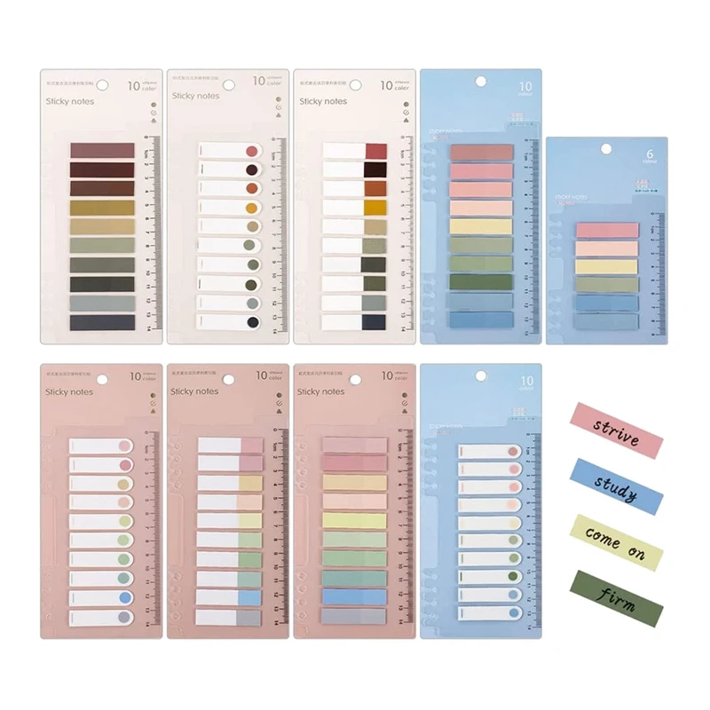 1720 Pieces Sticky Tabs, Page Markers Sticky Notes Tabs Writable And Repositionable Page Flags Book Tabs With Ruler
1720 Pieces Sticky Tabs, Page Markers Sticky Notes Tabs Writable And Repositionable Page Flags Book Tabs With Ruler