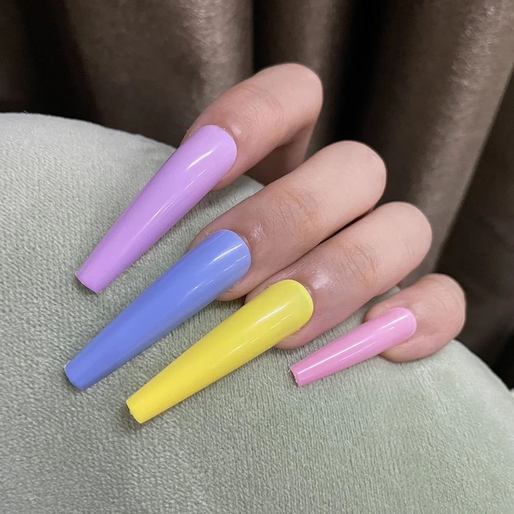 24Tips Extra Long Press on Nail XXL Coffin Ballerina Flat Shape False Nails Ultra Long Acrylic Full Cover Fake Nail Tips
24Tips Extra Long Press on Nail XXL Coffin Ballerina Flat Shape False Nails Ultra Long Acrylic Full Cover Fake Nail Tips