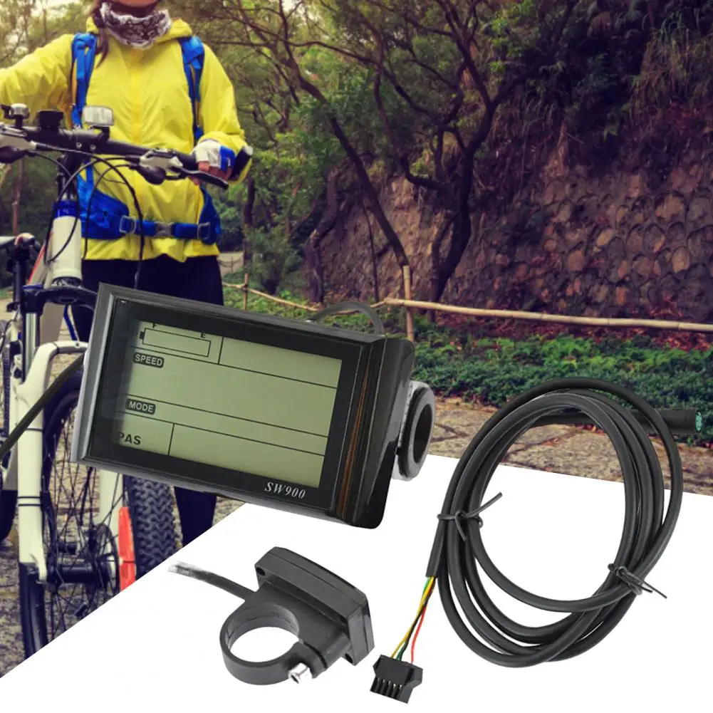 Bike LCD Control Panel Anti-rust Reliable ABS Shell Portable Sensitive Bike Panel Control for Bicycle
Bike LCD Control Panel Anti-rust Reliable ABS Shell Portable Sensitive Bike Panel Control for Bicycle