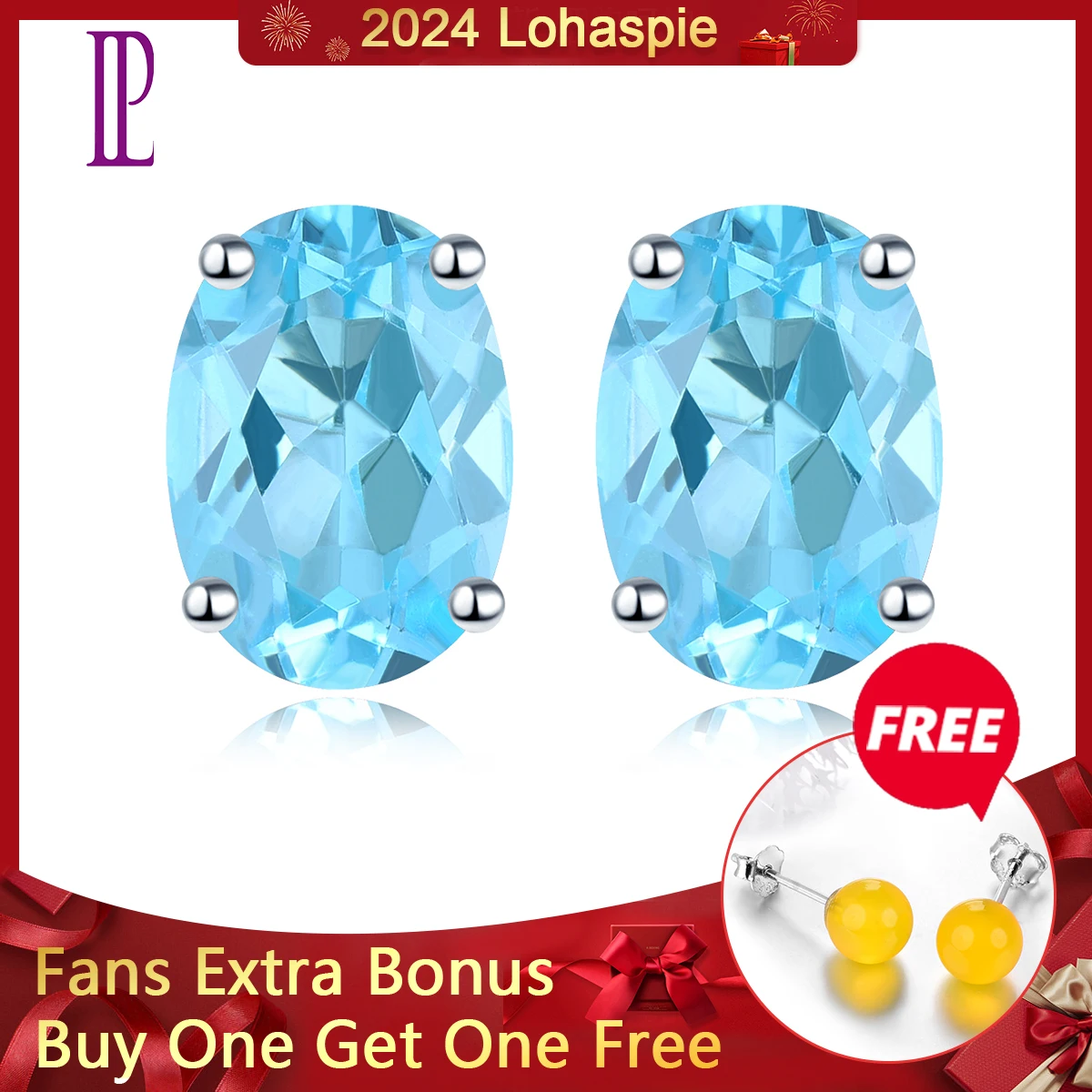 Natural Apatite Real 14K White Gold Stud Earring Women Classic Style 1.6 Carats Blue Apatite Gemstone Customized Fine Jewelrys
Natural Apatite Real 14K White Gold Stud Earring Women Classic Style 1.6 Carats Blue Apatite Gemstone Customized Fine Jewelrys