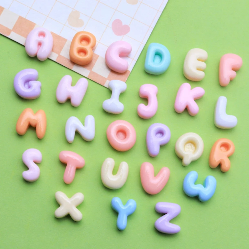 20/50Pcs New Cute Mini Letters Series Flashes Resin DIY Crafts Flatback Ornament Jewelry Phone Case Bracelet Hairwear Accessorie
20/50Pcs New Cute Mini Letters Series Flashes Resin DIY Crafts Flatback Ornament Jewelry Phone Case Bracelet Hairwear Accessorie