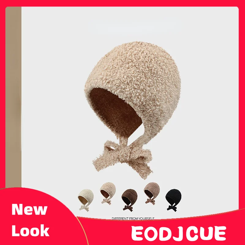 Korean New Lamb Wool Bomber Hat Autumn Winter Warm Women All-match Casual Plush Skull Cap Outdoor Riding Ear Protection Caps
Korean New Lamb Wool Bomber Hat Autumn Winter Warm Women All-match Casual Plush Skull Cap Outdoor Riding Ear Protection Caps