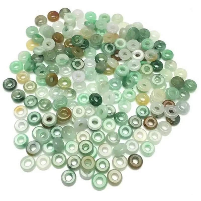 10pc Natural Emerald Three Color Abacus Beads Accessories Diy Bangle Charm Jewellery Fashion Hand-carved Necklace Luck Amulet
10pc Natural Emerald Three Color Abacus Beads Accessories Diy Bangle Charm Jewellery Fashion Hand-carved Necklace Luck Amulet