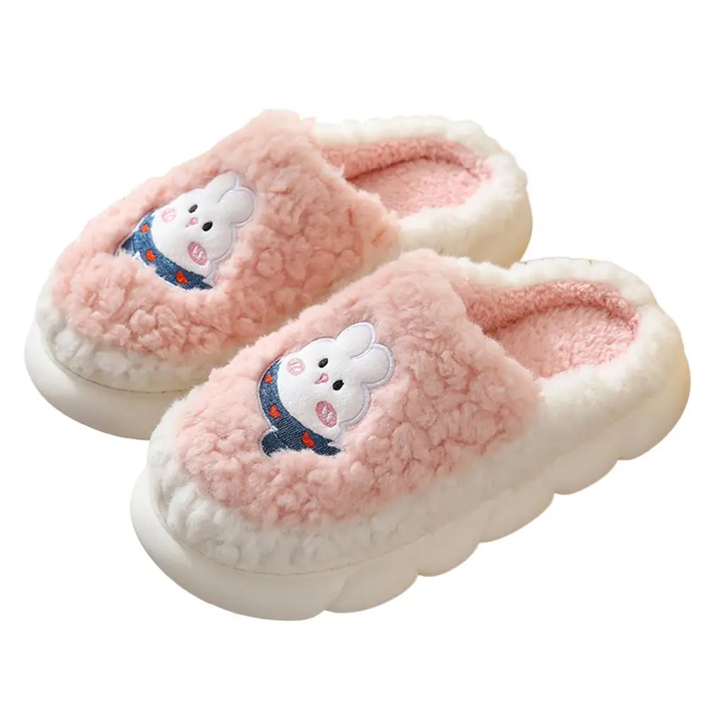 Durable Women Plush Slippers Comfortable Wear-resistant Women Home Slippers Cartoon Rabbit Pattern Plush House Slippers
Durable Women Plush Slippers Comfortable Wear-resistant Women Home Slippers Cartoon Rabbit Pattern Plush House Slippers