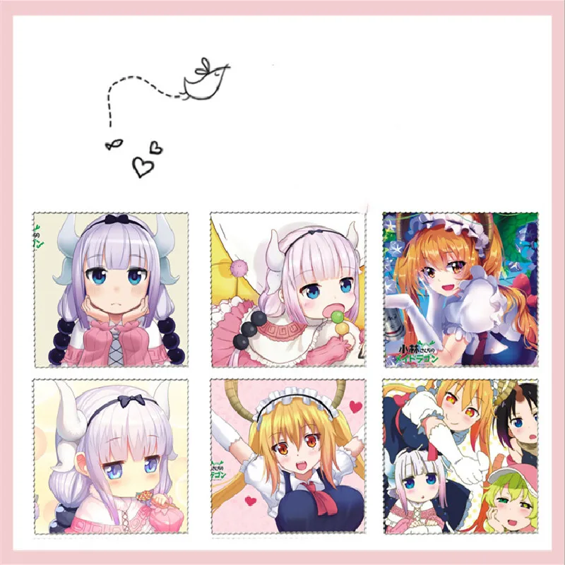 Miss Kobayashi's Dragon Maid Glasses Cloth Kawaii Anime Printing Glasses Wipes Lens Cloth Defogger Eyeglasses Wipe Accessories
Miss Kobayashi's Dragon Maid Glasses Cloth Kawaii Anime Printing Glasses Wipes Lens Cloth Defogger Eyeglasses Wipe Accessories