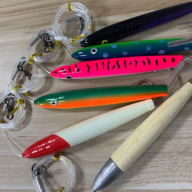 AS Cast Wood Trolling Pencil Bait Seawater Lure Wobbler Angler Drag Sinking Stickbaits Marlin Tuna Boat Fishing Pesca Leurre
AS Cast Wood Trolling Pencil Bait Seawater Lure Wobbler Angler Drag Sinking Stickbaits Marlin Tuna Boat Fishing Pesca Leurre