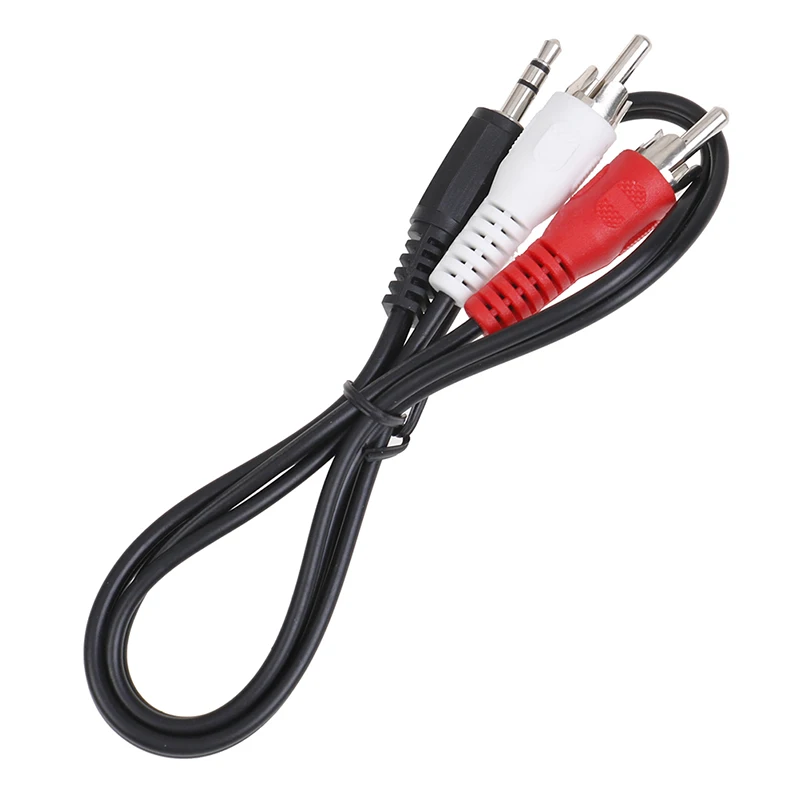New Universal 3.5mm Stereo Audio Female Jack to 2 RCA Male Socket to Headphone 3.5 Y Adapter Cable
New Universal 3.5mm Stereo Audio Female Jack to 2 RCA Male Socket to Headphone 3.5 Y Adapter Cable