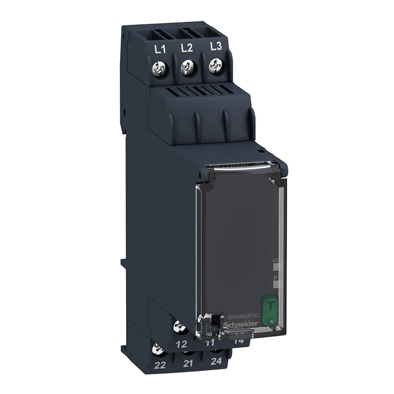 Three-phase monitoring and control relay 8A 208-480VAC 2CO modular measurement and control relay RM22TG20 Fault monitoring
Three-phase monitoring and control relay 8A 208-480VAC 2CO modular measurement and control relay RM22TG20 Fault monitoring