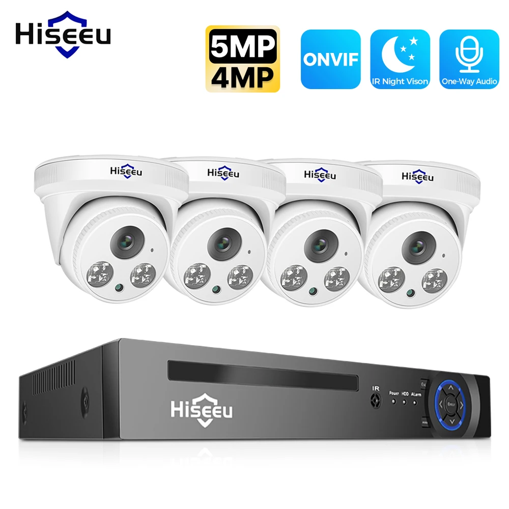 Система видеонаблюдения Hiseeu, купольная комнатная IP-камера безопасности, 5 МП, 8 Мп, 4 к, NVR, CCTV, аудио запись, IPC
Система видеонаблюдения Hiseeu, купольная комнатная IP-камера безопасности, 5 МП, 8 Мп, 4 к, NVR, CCTV, аудио запись, IPC