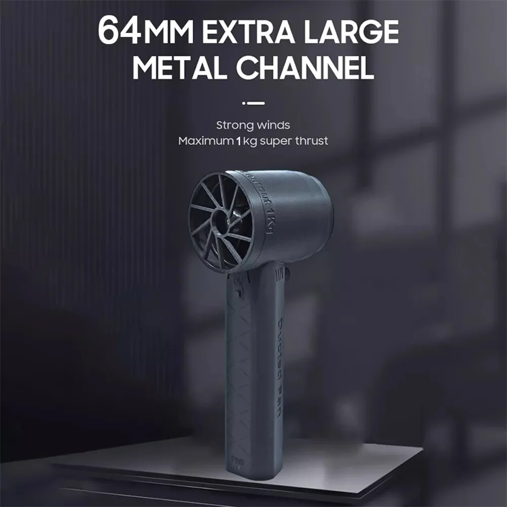 64mm Extra Large Brushless Motor Turbo Fan, Turbo XL Jet Fan, Powerful Blower, Thrust 1000g, Car Blow Dry, Yard Cleanup Tool
64mm Extra Large Brushless Motor Turbo Fan, Turbo XL Jet Fan, Powerful Blower, Thrust 1000g, Car Blow Dry, Yard Cleanup Tool