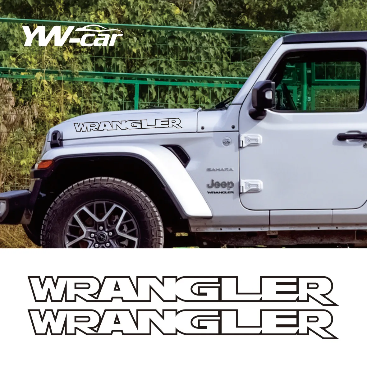 2 Pcs Engine Cover Side Hood Sticker Wpangler Unlimited Reflective Vinyl Decal For Jeep Wrangler JK JL TJ YJ CJ JLU Gladiator JT
2 Pcs Engine Cover Side Hood Sticker Wpangler Unlimited Reflective Vinyl Decal For Jeep Wrangler JK JL TJ YJ CJ JLU Gladiator JT
