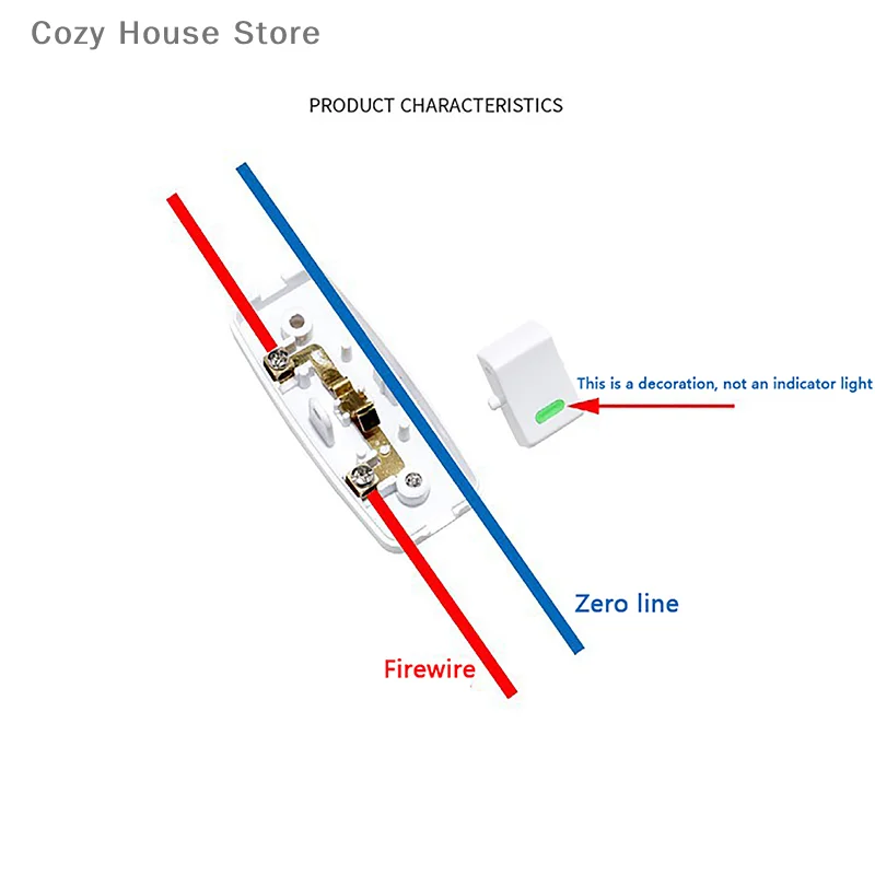1Pc Light Switch For Home Classic White Inline ON/OFF Table Bedside Lamp Desk Light Cord Cable Switches Electrical Accessories
1Pc Light Switch For Home Classic White Inline ON/OFF Table Bedside Lamp Desk Light Cord Cable Switches Electrical Accessories