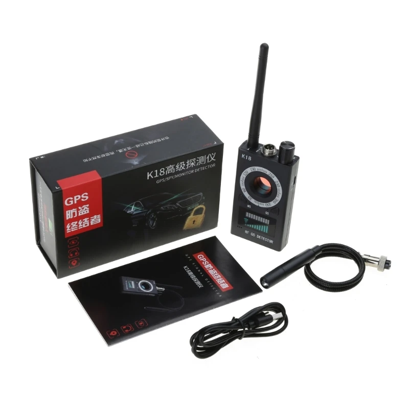 

K18 Многофункциональная анти-детекторная камера GSM Audio Bug Finder GPS-сигнал RF Detect Wireless Tracker 1MHz-6.5GHz P9JD