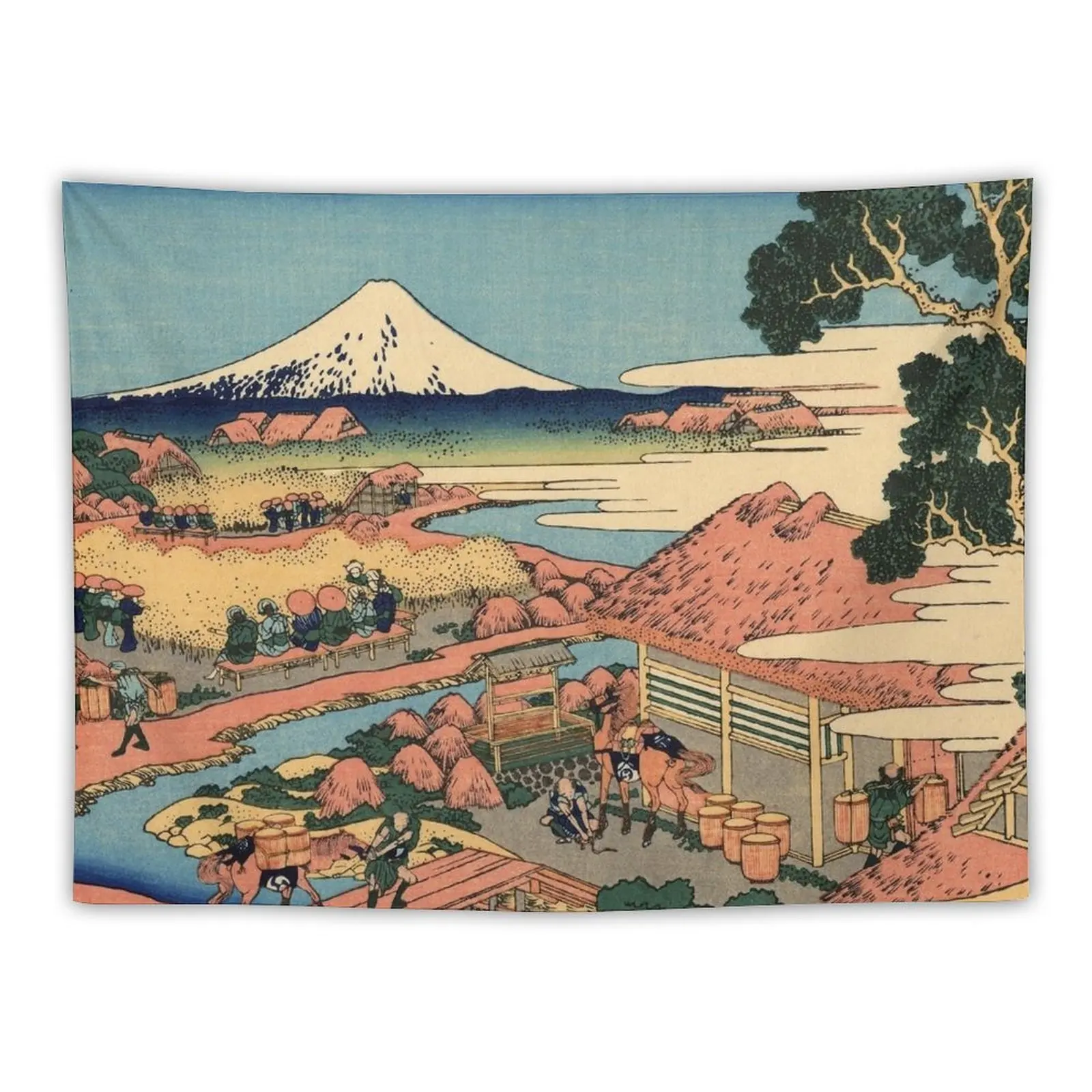 Mount Fuji seen from the tea plantation at Katakura in Suruga Province Tapestry Wall Decorations Japanese Room Decor
Mount Fuji seen from the tea plantation at Katakura in Suruga Province Tapestry Wall Decorations Japanese Room Decor