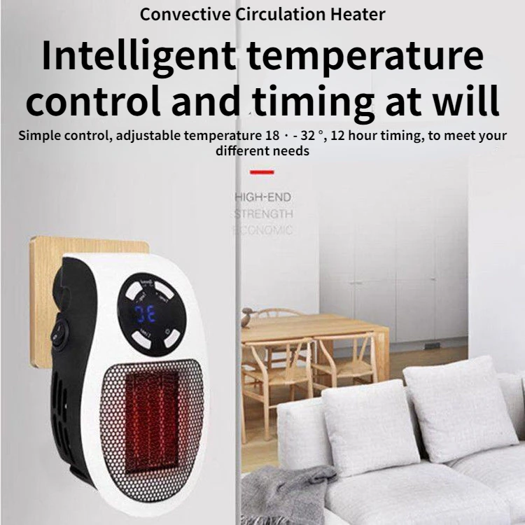 Household Warm Air Blower 500W Desktop Heater Electric Radiators Intelligent Temperature Control and Remote Control
Household Warm Air Blower 500W Desktop Heater Electric Radiators Intelligent Temperature Control and Remote Control