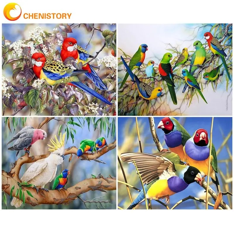 CHENISTORY Decorative Painting By Numbers For Handiwork Canvas Painting Parrots Painting Numbers Home Decor Gift
CHENISTORY Decorative Painting By Numbers For Handiwork Canvas Painting Parrots Painting Numbers Home Decor Gift