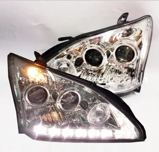Car Styling 2004 2005 2006 2007 2008 2009 Year For RX330 RX350 Headlights Head Lamp Chrome Color Tuning Car Accessories LED DRL
Car Styling 2004 2005 2006 2007 2008 2009 Year For RX330 RX350 Headlights Head Lamp Chrome Color Tuning Car Accessories LED DRL