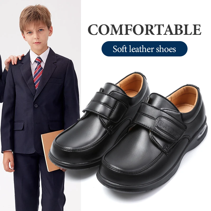

Удобная обувь, школьная обувь для мальчиков, обувь для мальчиков, студентов средней школы, мужская обувь на плоской подошве, Черный британский стиль, рандомные детские