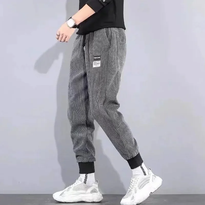 Spring Autumn Fashion Trend Temperament Korean Male Trousers Casual Simple Loose Sweatpants Harem Pants Men Streetwear Clothes
Spring Autumn Fashion Trend Temperament Korean Male Trousers Casual Simple Loose Sweatpants Harem Pants Men Streetwear Clothes
