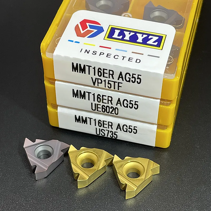 Режущий инструмент MMT16IR MMT16ER AG55 AG60 VP15TF ER6020 US735 CNCThread, твердосплавный инструмент MMT 16ER 16IR, токарный инструмент
Режущий инструмент MMT16IR MMT16ER AG55 AG60 VP15TF ER6020 US735 CNCThread, твердосплавный инструмент MMT 16ER 16IR, токарный инструмент