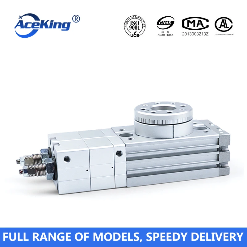 Rotary table cylinder MSZB10A/20A/30A/50A three-position rotary table gear rack type rotary swing
Rotary table cylinder MSZB10A/20A/30A/50A three-position rotary table gear rack type rotary swing