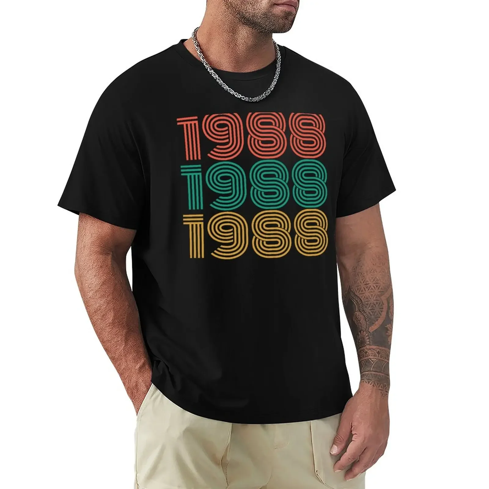 1988: ВИНТАЖНАЯ 1988 футболка в подарок на день рождения, кавайная одежда, заготовки для мужчин
1988: ВИНТАЖНАЯ 1988 футболка в подарок на день рождения, кавайная одежда, заготовки для мужчин