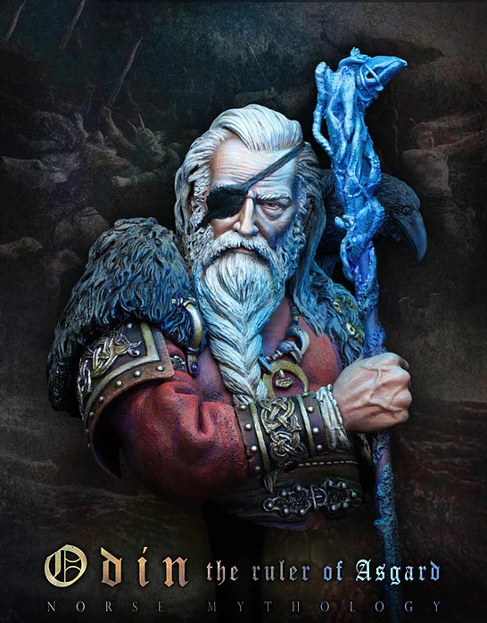 1:10 Scale Die-cast Resin Figure Model Assembly Kit Resin Bust (Odin) Model Toy Figurine
1:10 Scale Die-cast Resin Figure Model Assembly Kit Resin Bust (Odin) Model Toy Figurine