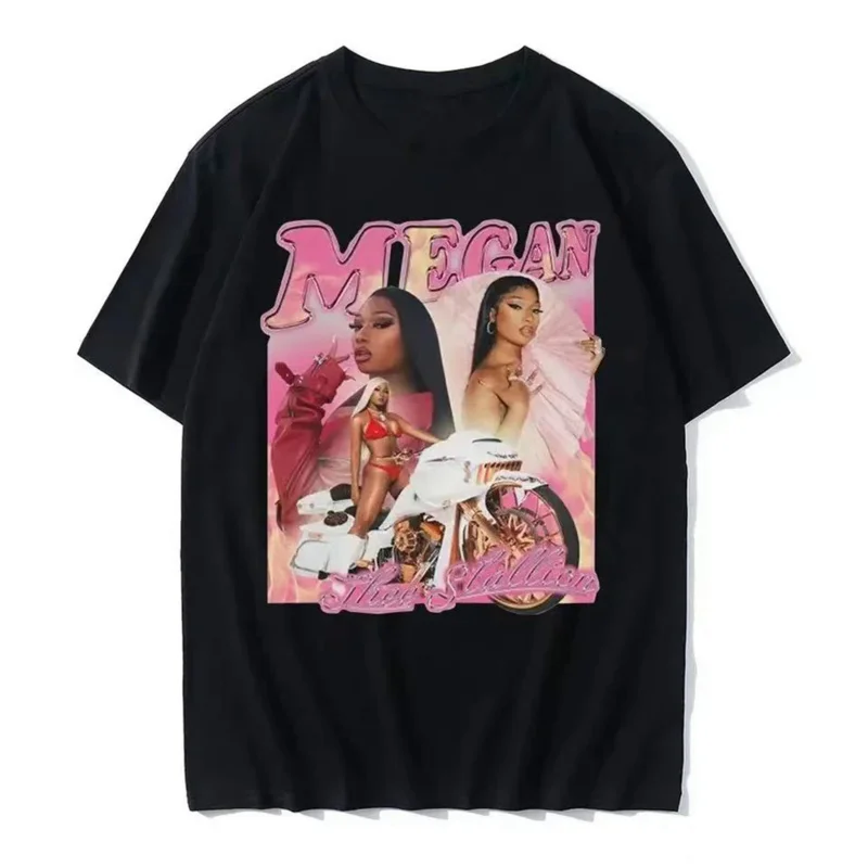 New fashion summer WOMEN'S T-shirt rapper Jaguar thee stallion graphics clothing hot selling printed T-shirt 01336
New fashion summer WOMEN'S T-shirt rapper Jaguar thee stallion graphics clothing hot selling printed T-shirt 01336