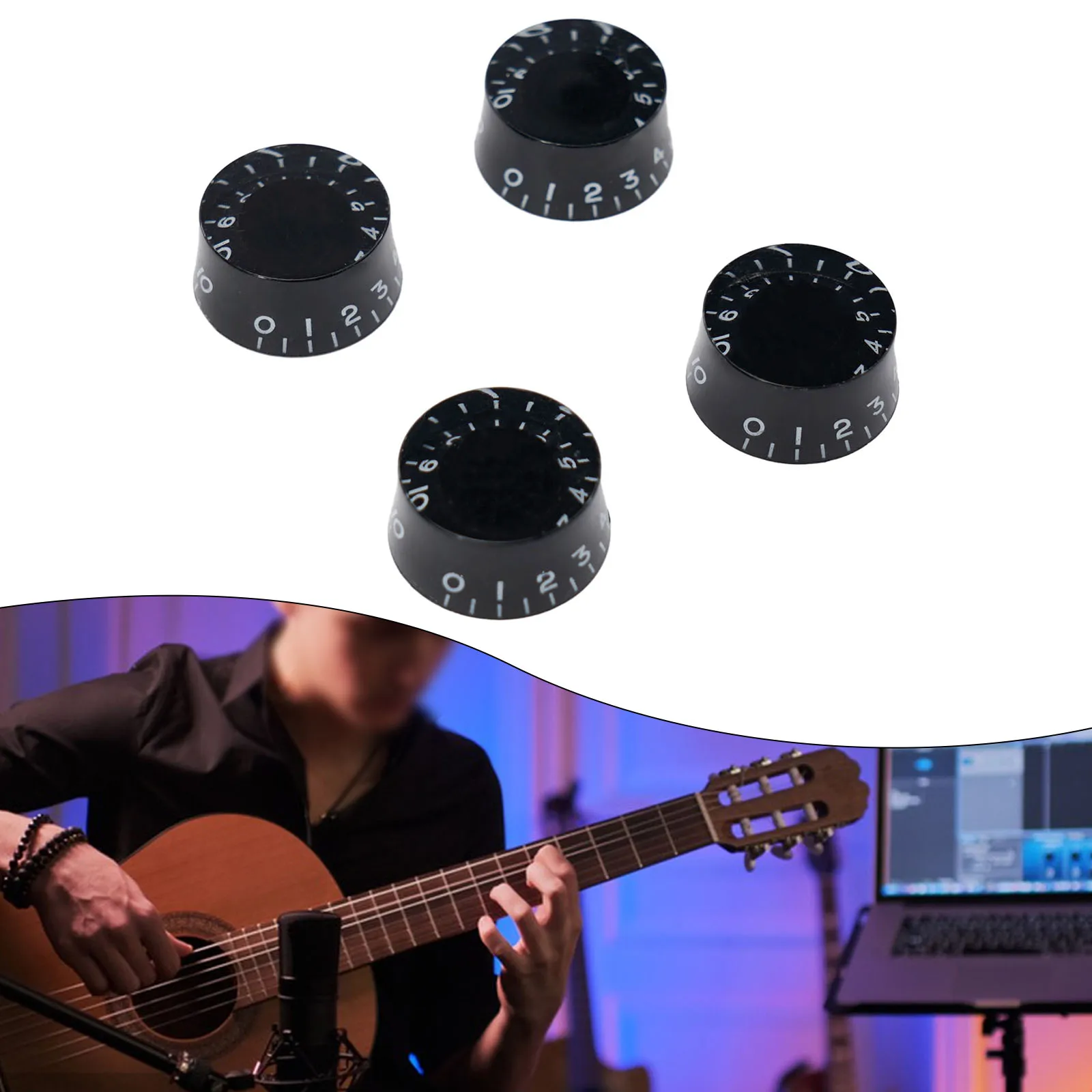 Volume Knob Guitar Knobs Musical Instruments Vintage Style Fit Most LP Guitars Magnifies The Digits Guitars Basses
Volume Knob Guitar Knobs Musical Instruments Vintage Style Fit Most LP Guitars Magnifies The Digits Guitars Basses