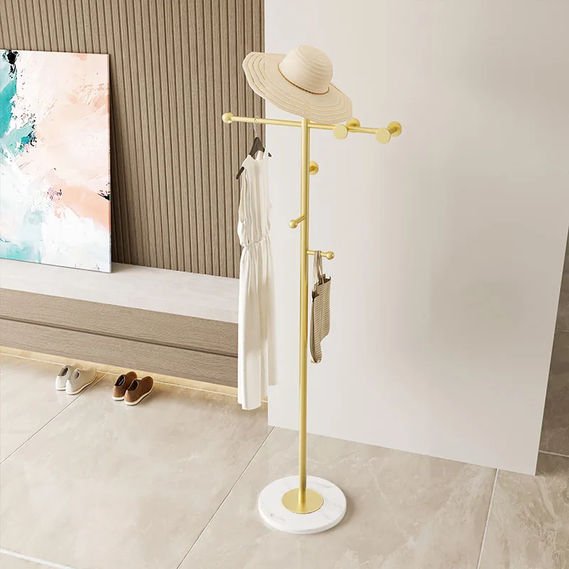 Standing Entrance Hall Golden Floor Coat Rack Metal Modern Furniture Coat Rack Bedroom Clothes Rack Colgador Home Decor XY50CR
Standing Entrance Hall Golden Floor Coat Rack Metal Modern Furniture Coat Rack Bedroom Clothes Rack Colgador Home Decor XY50CR