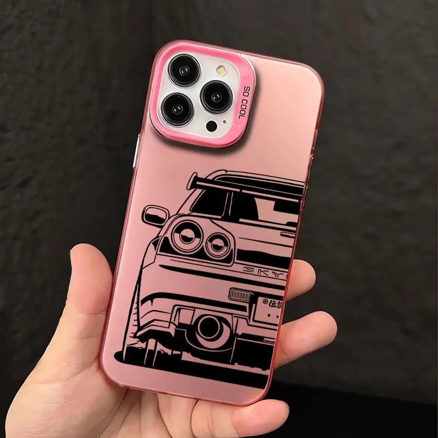 JDM Dream Car Phone Case For IPhone 16 15 14 13 12 11 Pro Max X XR XS 7 8 Plus Mini SE 2020 2022 Sports Car JDM Dream Car Phone Case For IPhone 16 15 14 13 12 11 Pro Max X XR XS 7 8 Plus Mini SE 2020 2022 Sports Car