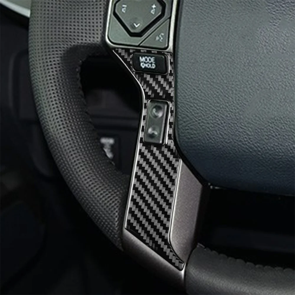 2pcs for Toyota Takuma 15-20 steering wheel carbon fiber decorative stickers 
2pcs for Toyota Takuma 15-20 steering wheel carbon fiber decorative stickers
