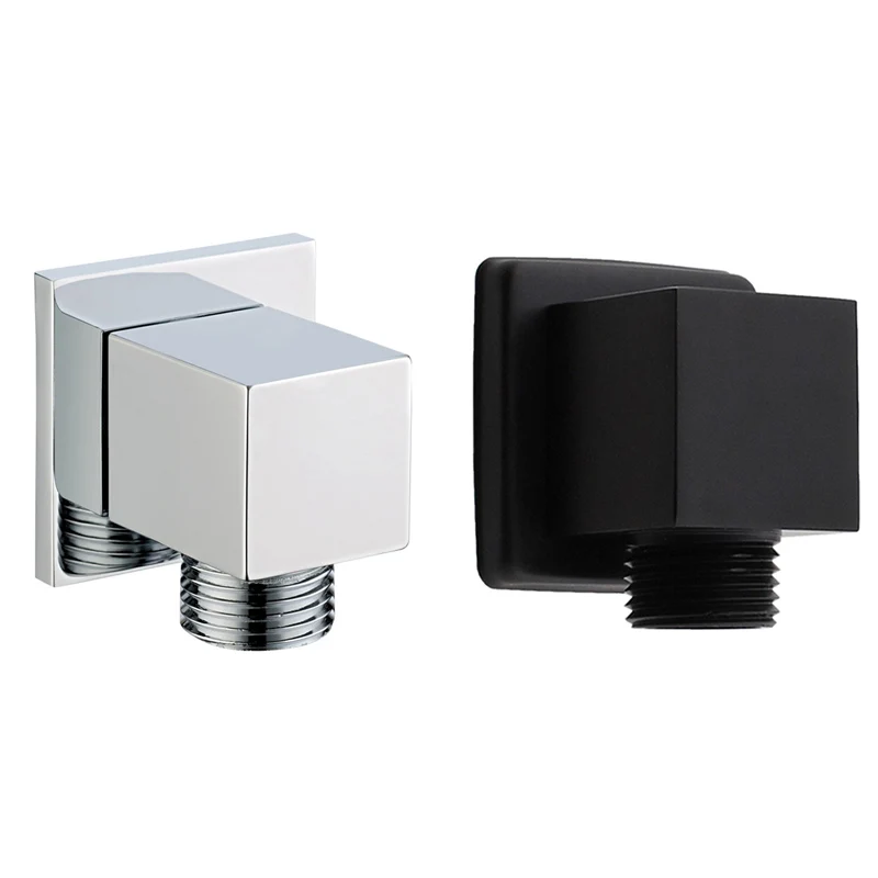 G1/2Inch Shower Hose Connector Square Accessories For Bathroom Brass Body Wall Connector Bracket For Shower Hose
G1/2Inch Shower Hose Connector Square Accessories For Bathroom Brass Body Wall Connector Bracket For Shower Hose