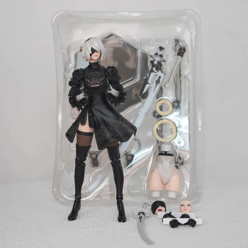 

Genuine PLAY ARTS modified to PA modified to Neil Mechanical Era 2B DX Luxury Edition Action Figure Model Toys