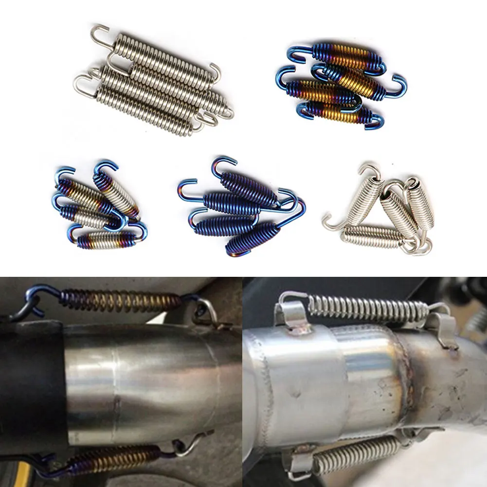 Universal Motorcycle Exhaust Pipe Spring Hooks Stainless Steel Reinforced Motorcycle Fixing Accesories Exhaust System Spares
Universal Motorcycle Exhaust Pipe Spring Hooks Stainless Steel Reinforced Motorcycle Fixing Accesories Exhaust System Spares