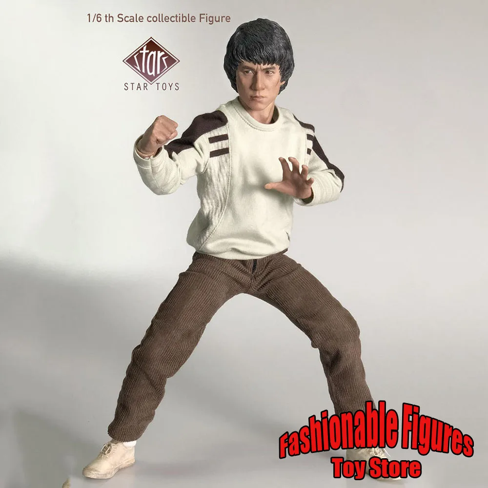 STAR TOYS STT-001 1/6 Men Soldier Jackie Chen Chinese Kung Fu Idol Full Set 12" Action Figure Model For Fans Holiday Gifts
STAR TOYS STT-001 1/6 Men Soldier Jackie Chen Chinese Kung Fu Idol Full Set 12" Action Figure Model For Fans Holiday Gifts