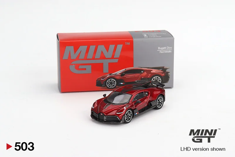 

MINIGT 1:64 Bugatti Divo #503 Diecast Model Race Car Kids Toys Gift