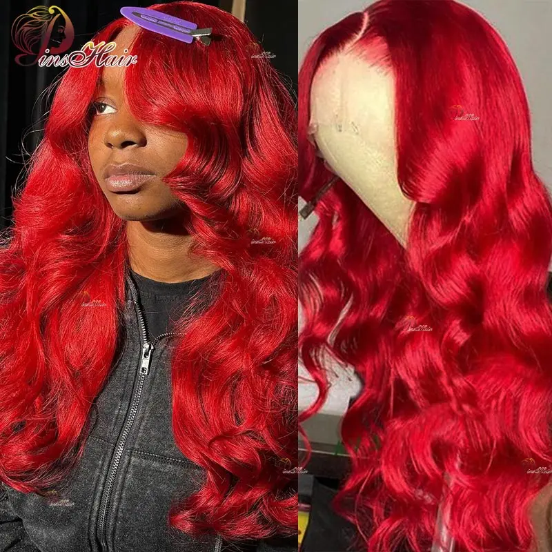 Red 13X6 Lace Front Wig Human Hair Body Wave Lace Frontal Human Hair Wigs for Women Remy Pre Plucked Burgundy 99J Lace Front Wig
Red 13X6 Lace Front Wig Human Hair Body Wave Lace Frontal Human Hair Wigs for Women Remy Pre Plucked Burgundy 99J Lace Front Wig