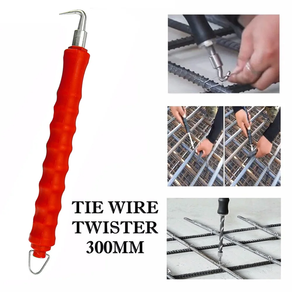Rebar Wire Twister Red Straight Hook Semi-automatic For Construction Steel Farm Working Wire Binding Rebar Tying Winding Tool
Rebar Wire Twister Red Straight Hook Semi-automatic For Construction Steel Farm Working Wire Binding Rebar Tying Winding Tool