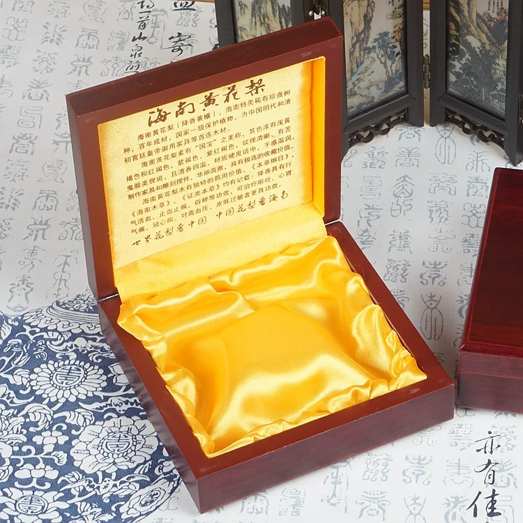 

Hainan Huanghuali бусины браслет специальная упаковка коробка для драгоценностей Подарочная коробка имитация деревянных бусин нить деревянная коробка оптовая продажа