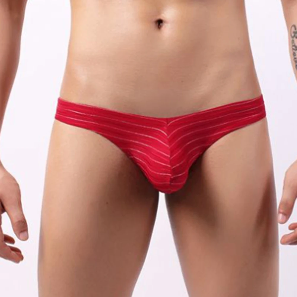 * Item Description:️Men Striped Briefs Skin-Friendly Soft Breathable Low Waist Sexy Underwear Bulge Pouch Underpants Knickers
* Item Description:️Men Striped Briefs Skin-Friendly Soft Breathable Low Waist Sexy Underwear Bulge Pouch Underpants Knickers